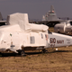 Un helicóptero Sikorsky SH-60 Seahawk con el frontal cubierto.